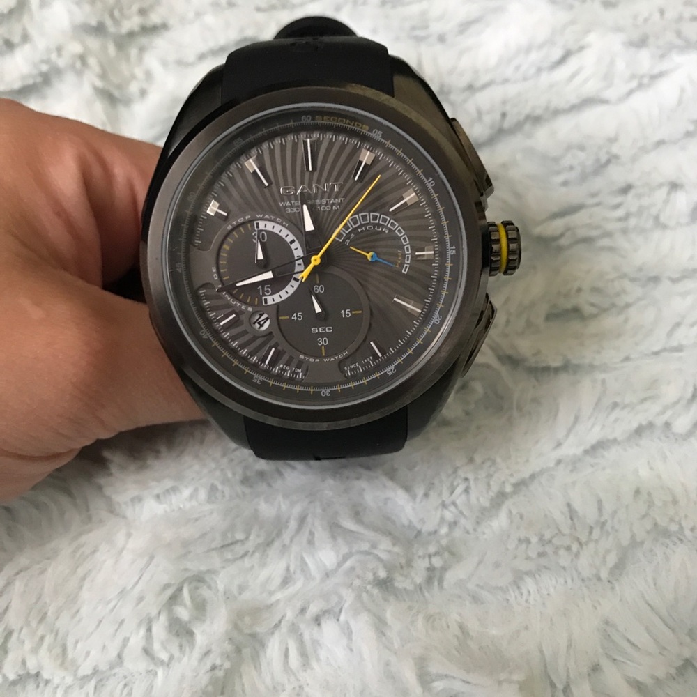 GANT Milford Watch with a Rubber Band.